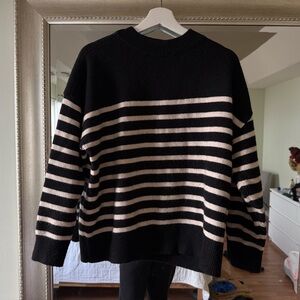 Zara Black Knit Sweater